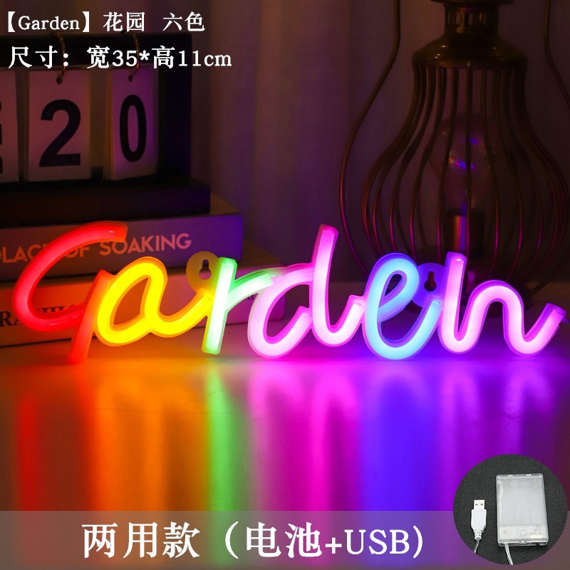 Lámpara de neón LED modelada luz nocturna dormitorio rojo en línea pared decoración lámpara de fiesta de cumpleaños atmósfera lámpara de color
