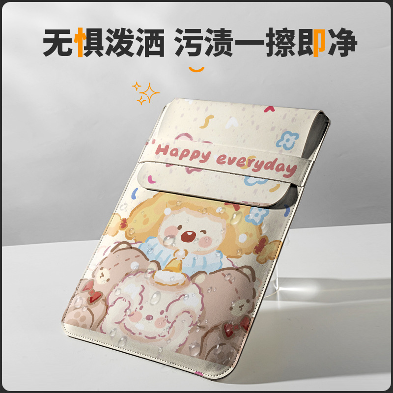 2024 새로운 노트북 가방 라이너 가방 애플 화웨이 델 레노버 작은 새로운 에어 14 인치