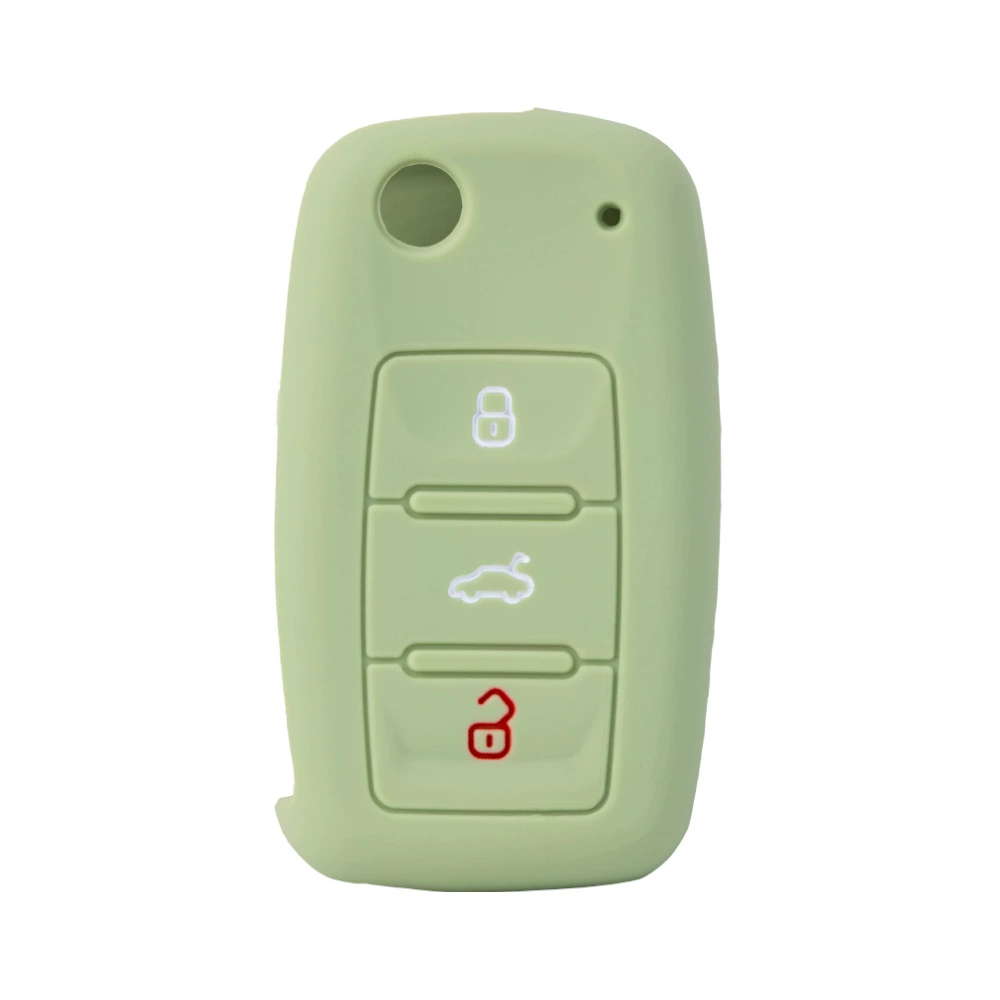 Подходит для Volkswagen Santana POLO Silicon Plane Key Bao Jieda Soft Platform Back Bag Golf Car Remote Control cover