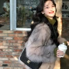 Gray fur all