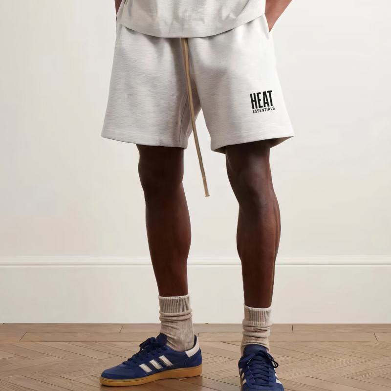 FOG double line ESSENTIALS HHH American high street fashion brand drawstring casual loose summer shorts men's and women's ins