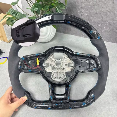 Steering wheel 7 7.5 GTI MK7 - blue-foil-with-holes