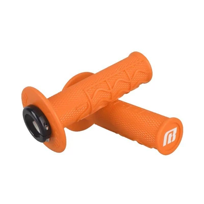 Motorcycle Handlebar Cover Integrated: Motorcycle Handle Cover - integrated-handle-glue-orange