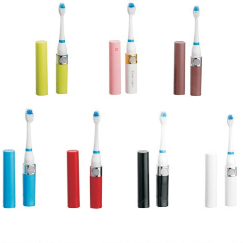 Adult Electric Toothbrush Soft Bristle Travel Size Sonic Battery Electric Toothbrush Ready for Sale