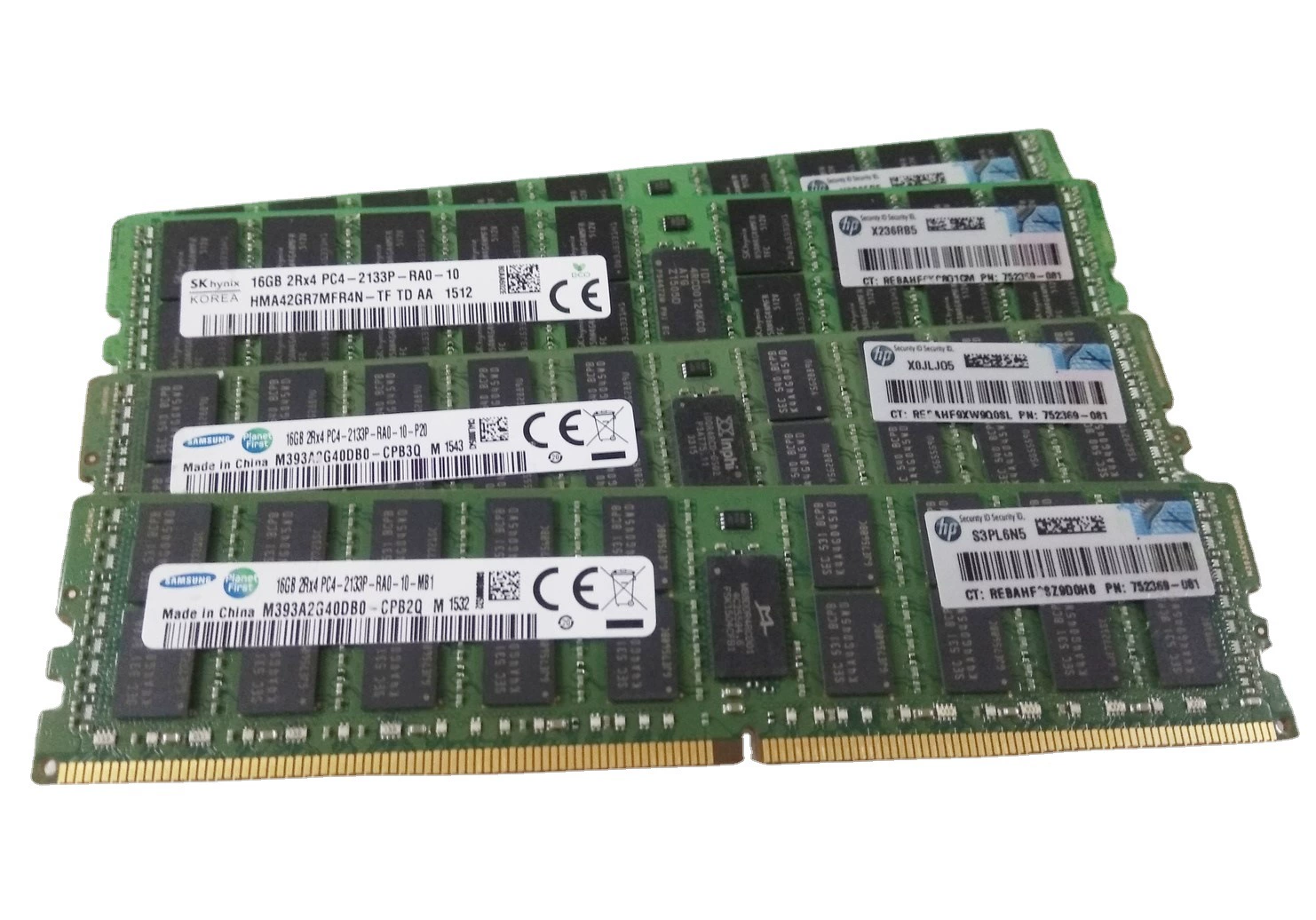 Оригинал 726719-B21 752369-081 16G DDR4 2133 ECC REG серверная память
