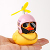 B.Duck, retroreflective helmet, transport, jewelry, internet celebrity, duck