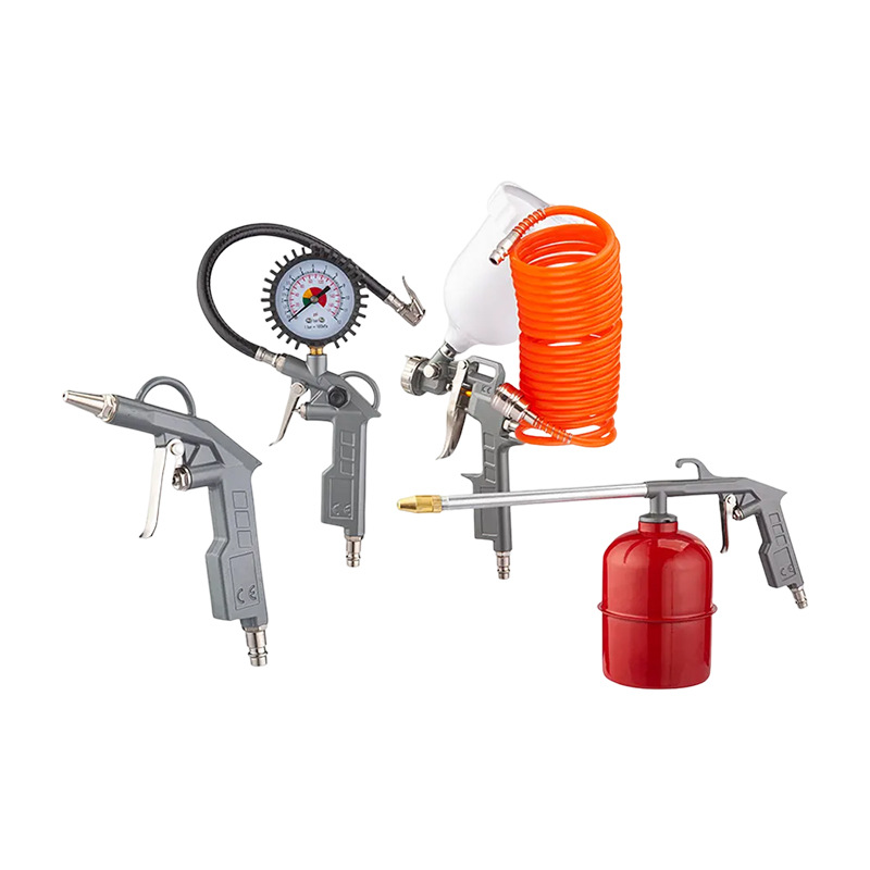 Pistola de pintura neumática de cinco piezas de reparación de automóviles de W-2000D5-GP personalizada transfronteriza, pistola de polvo, pistola de limpieza, pistola de presión de neumáticos