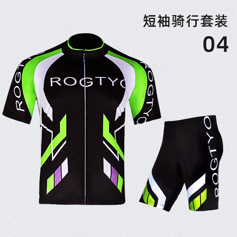 traje de ciclismo conjunto de verano mangas cortas pantalones cortos hombres y mujeres carretera de montaña ropa de ciclismo secado rápido uniforme de equipo de ciclismo