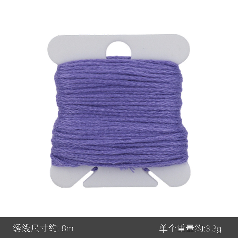 8m十字刺繍糸多色DIY手作り刺繍糸刺繍糸ミシン糸|undefined