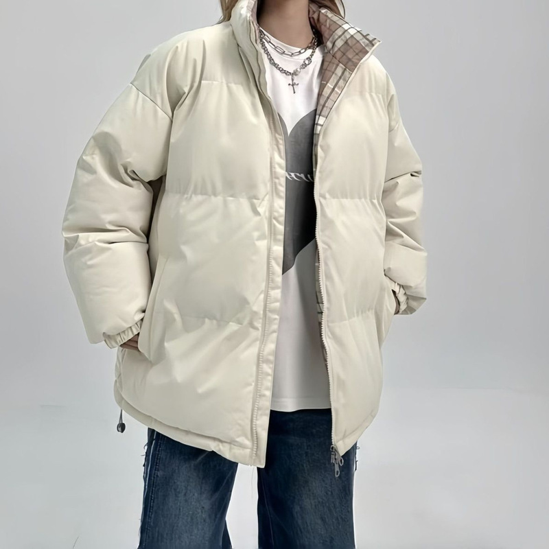 40-150kg Black down Jacket for Women, New Thickened Puffer Jacket for Petite Sizes, Couple's Coat