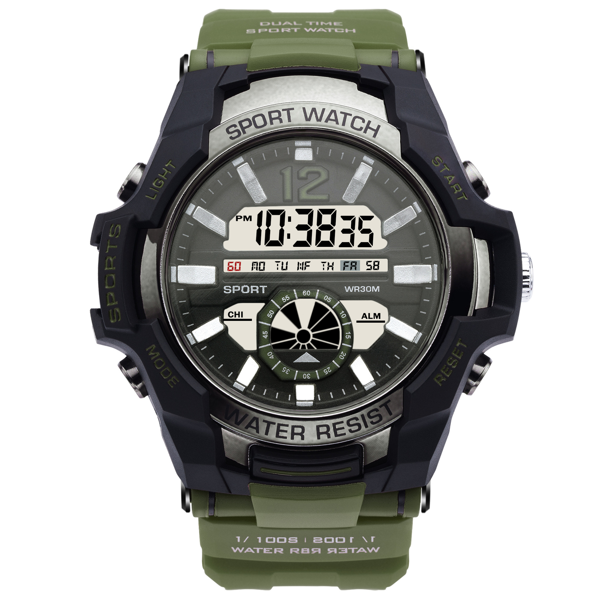 2022 otoño nuevo reloj electrónico adulto reloj despertador luminoso reloj deportivo de moda reloj grande dial reloj dominante
