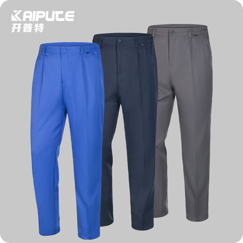 Мужские рабочие брюки TK для трансграничной торговли, устойчивые к коррозии, для фабрик и мастерских, удобная спецодежда, рабочие брюки с нанесением логотипа, износостойкие.