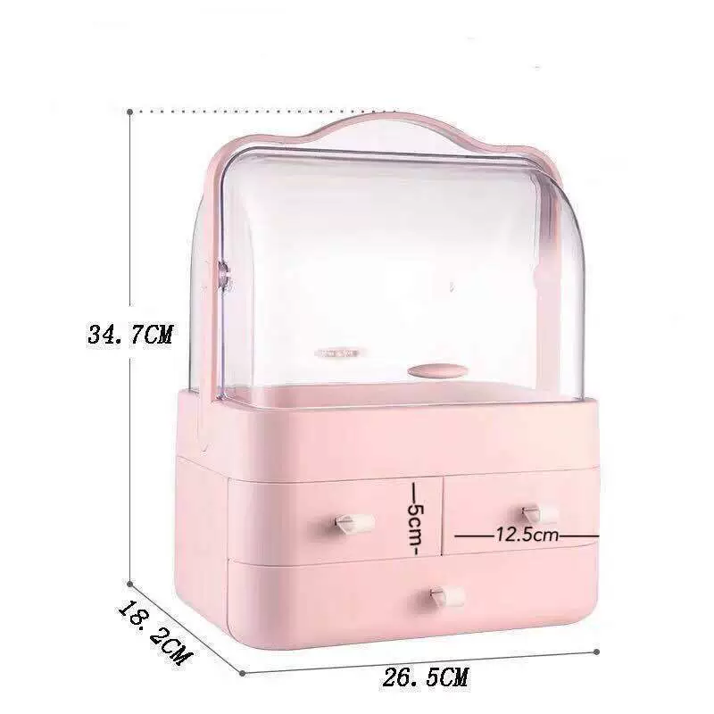 Storage box, table dressing table, storage system, internet celebrity