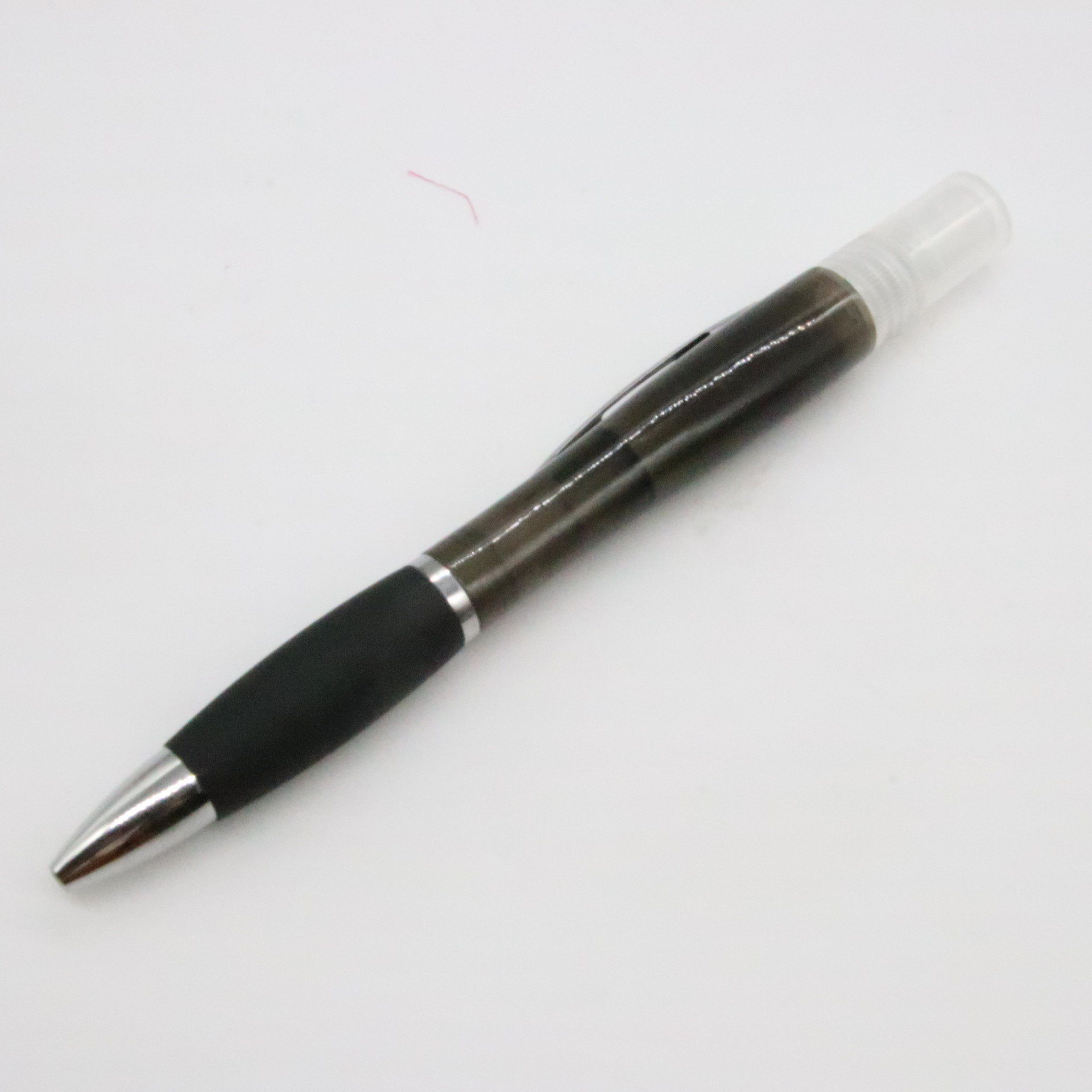 Pluma plástica del espray 3ml que hace publicidad del logotipo de la pluma transfronterizo exclusivo para en existencia dos-en-uno papelería de Tonglu del bolígrafo