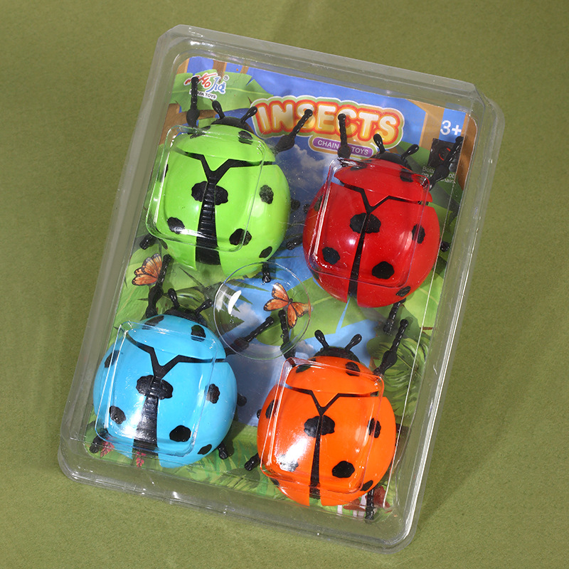 태엽장치 무당벌레 4팩
