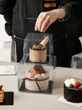 蛋糕盒子2三3四8六4寸5定 制盒6一次性透明小包装盒手提网红打包