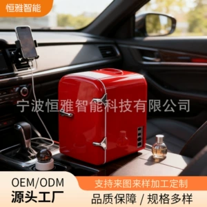 Avtomobil mini soyuducusu, soyutma və isitmə funksiyalı, ev və avtomobil üçün.