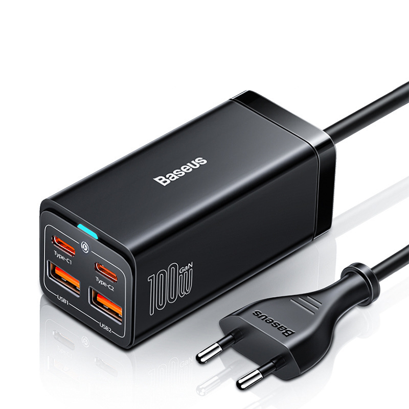Baseus 100W GaN 充電器デスクトップラップトップ充電器デスクトップ EU 充電器|undefined
