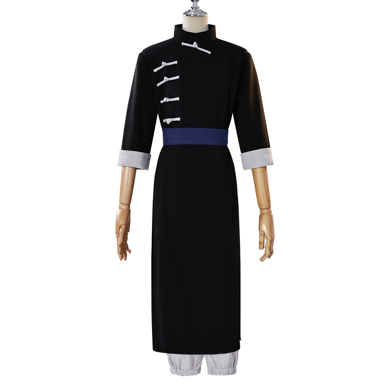 北水貿易銀魂 cos 服夜うさぎ神威コスプレ二次元アニメ銀魂黒ローブ cos 服|undefined