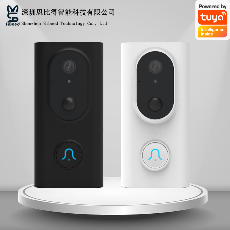 涂鸦智能wifi可视门铃无线可视双向对讲家用报警手机远程视频海思