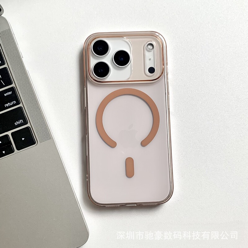 高透磁吸适用iPhone17promax透明手机壳苹果16超薄防摔PC保护套15|undefined