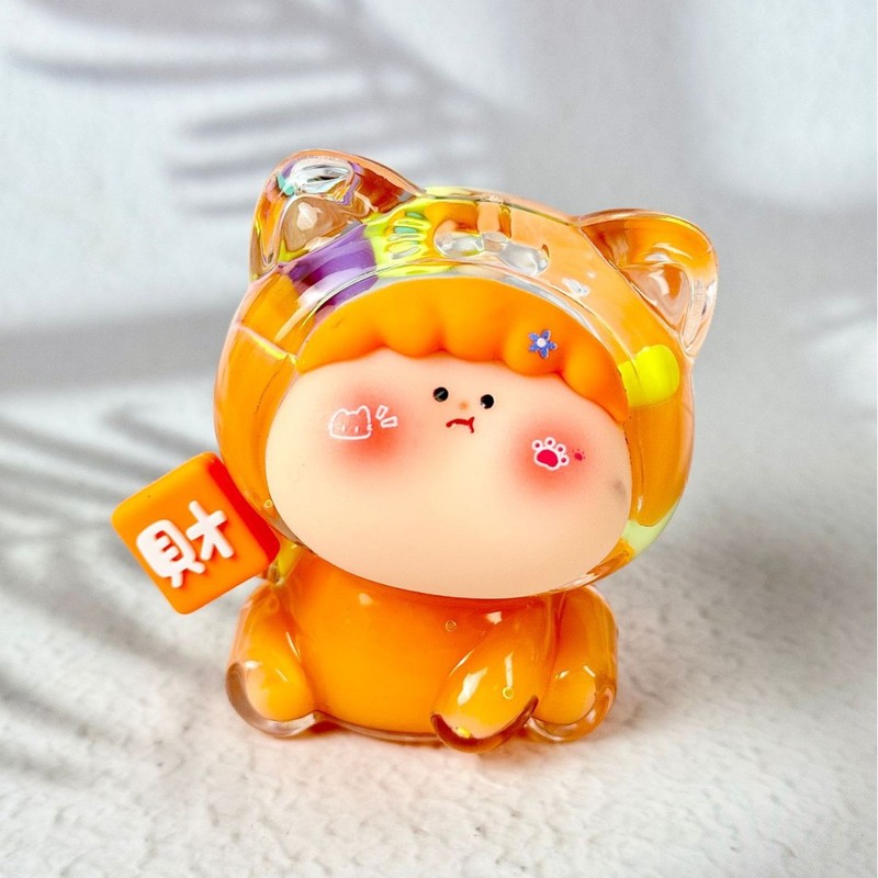 爆款抖音可爱萌宠招财猫盲盒潮玩创意桌面摆件装饰摆件创意批发|undefined