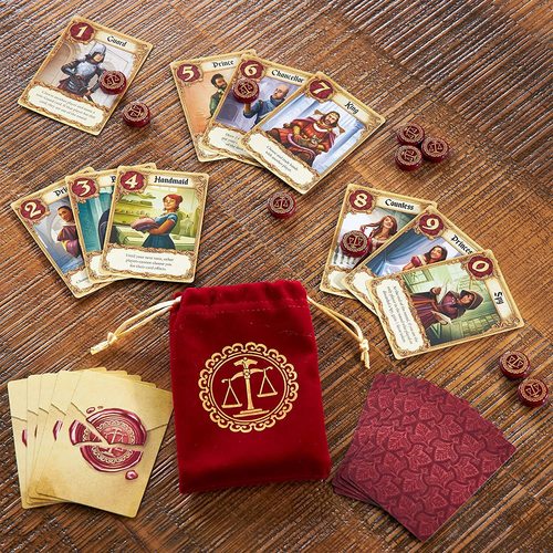 Love Letter Full English Love Letter Family Party Parent-child Game Card Couple Strategy Game Card