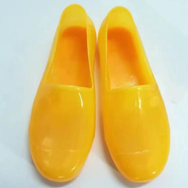 Factory wholesale classic fashion men's plastic yellow autumn shoes…