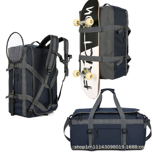 Large Capacity Skateboard Snowboard Backpack Multifunctional Sports Fitness Travel Bag Camping Mountaineering Hiking Satchel
