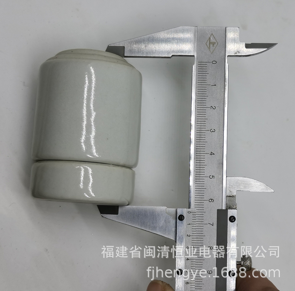 130^. HY510D E27子母套陶瓷灯座 (3)