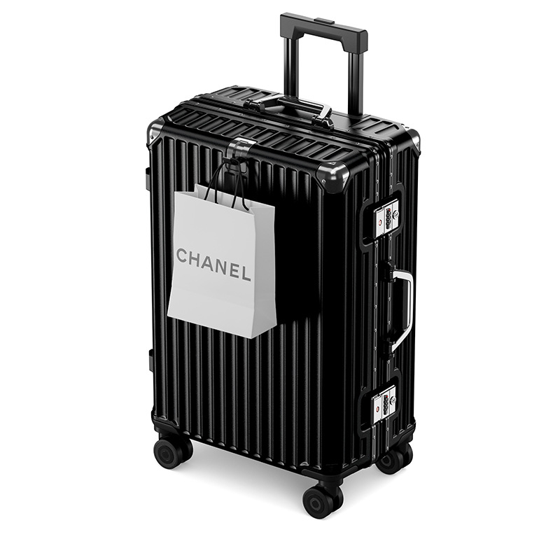 Nueva maleta con contraseña femenina, maleta con ruedas ligera, maleta de viaje de corta distancia para avión, maleta con ruedas de todo fósforo