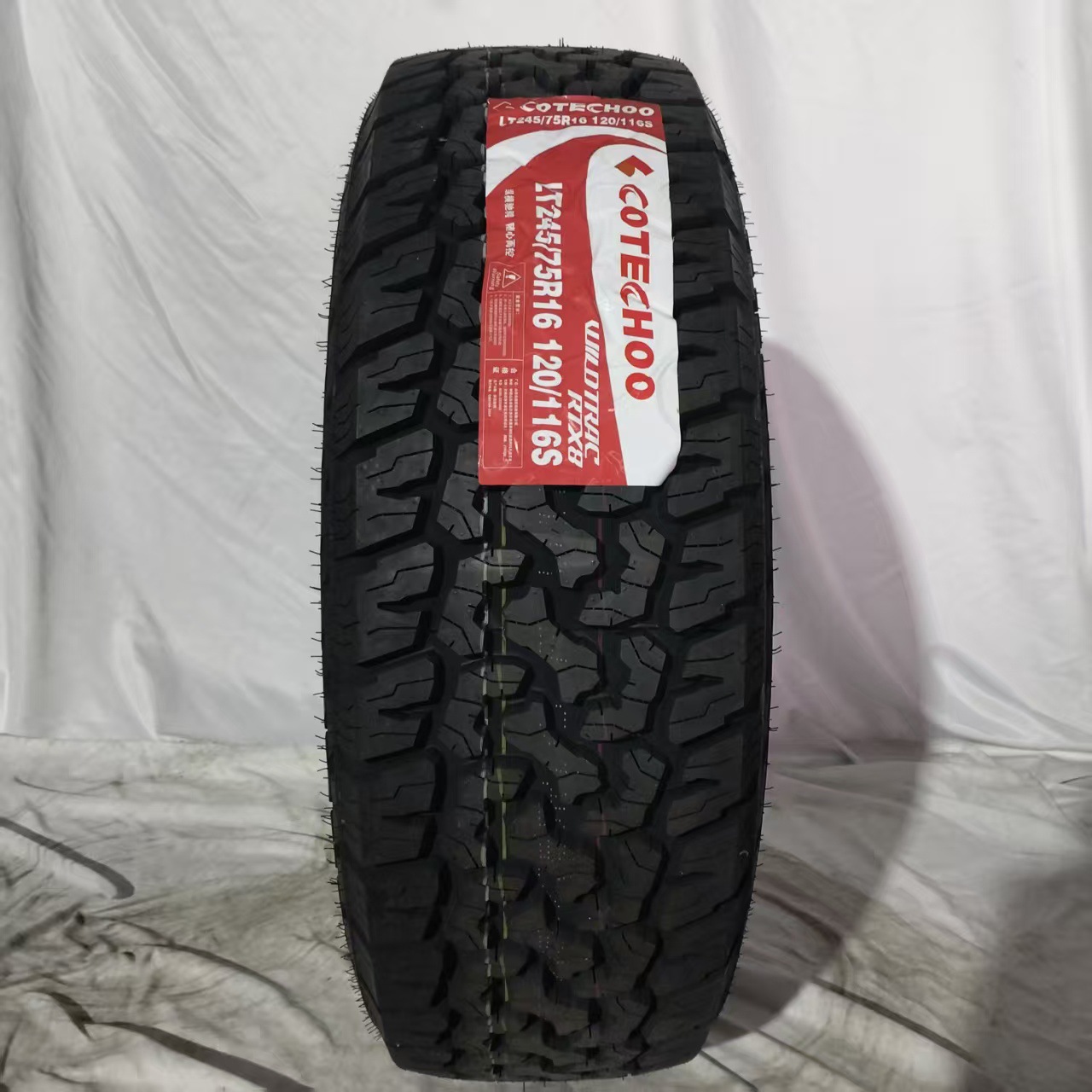 Brand New Genuine Changlushong Car Tire Lt245/75R16-Rtx8 120/116Q, Wear-Resistant and Durable
