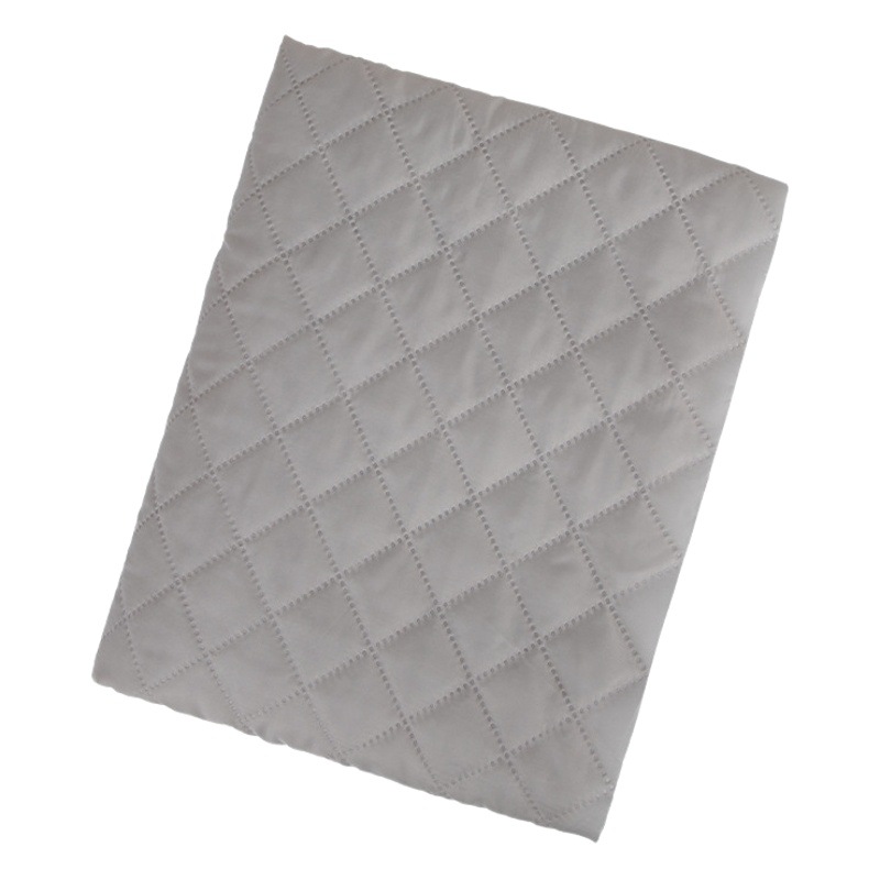 ポリエステルタフタキルティング綿の裏地ポリエステルは綿布秋冬超音波綿のコートのコートの服の裏地を挟みます。