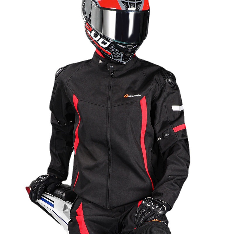 Motorcycle Riding Clothing Men's Jacket All-Season Off-Road Motorcycle Clothing Riding Clothing Men's Racing Windproof and Anti-Fall Clothing Knight Clothing