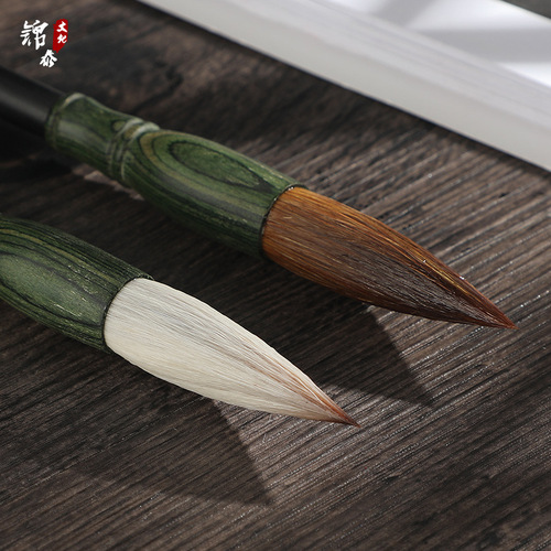 Jianhao brush, Langhao calligraphy practice copybook, 3 pieces of brushes in large, medium and small script, training class student brushes wholesale