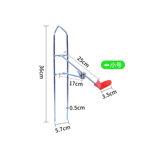 Large, Medium, and Small Fishing Rod Gun Mounts with Metal Material, Suitable for Both Freshwater and Saltwater, Thickened and Reinforced Fishing Rod Gun Mounts
