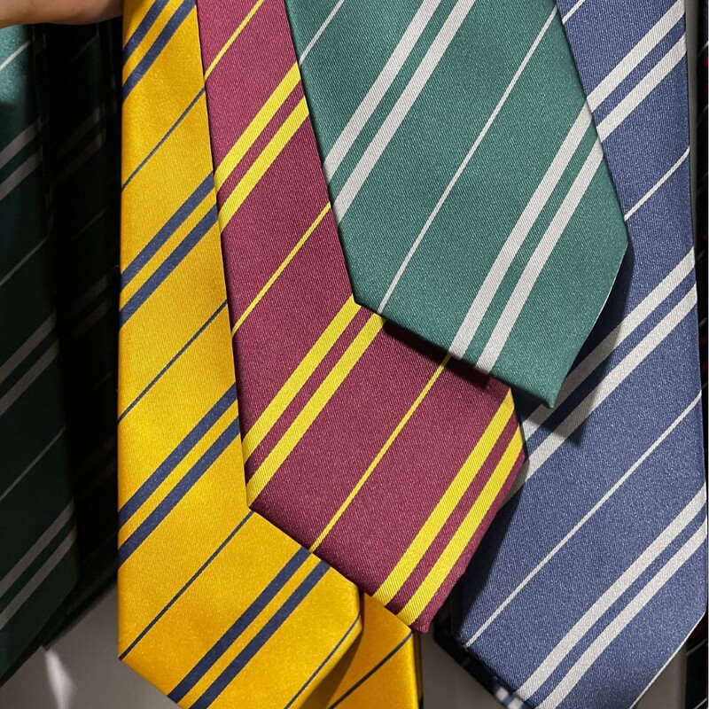 Harry Potter Academy Tie 2400 Needle Jk Style Imitation Silk Striped Academy Hand-Tied Yellow Dk Tie Harry Potter Academy Tie 2400 Needle Jk Style Imitation Silk Striped Academy Hand-Tied Yellow Dk Tie