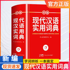 新编现代汉语实用词典中小学生语文用书字典工具书开心教育