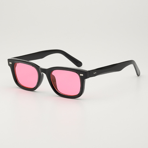 New Style Korean Retro Brown Sunglasses for Women Trendy UV Protection Sunglasses for Men Stylish and Fashionable Sunshading Sunglasses