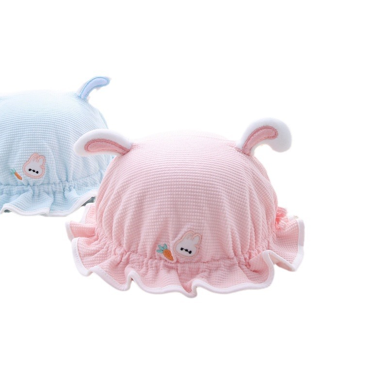 Sombrero para bebés primavera y otoño delgado pequeño mes de invierno bebé mujer lindo sombrero pescador sombrero para niños pequeños sombreros