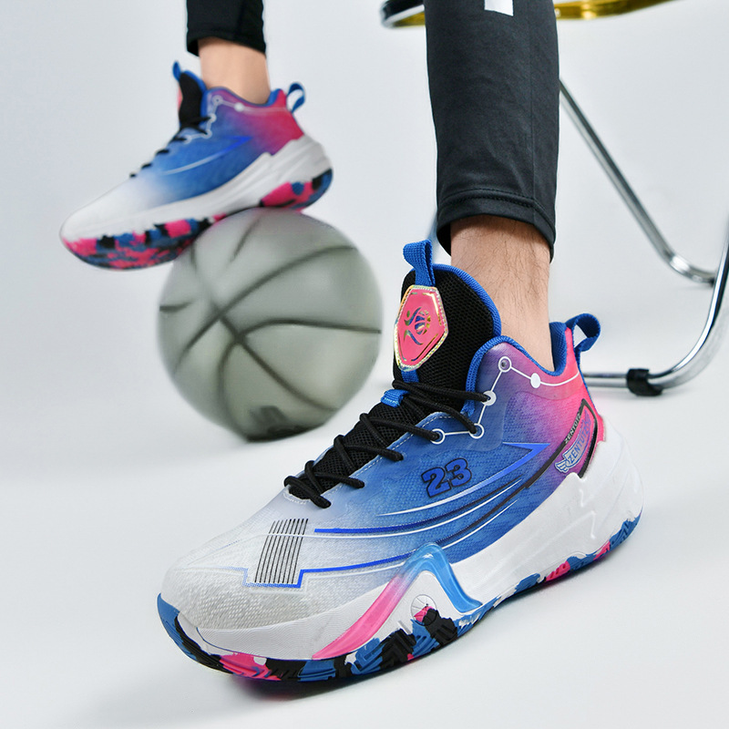 Cross-Border No. 23 James Practical Training Basketball Shoes for Teenagers and Boys, Non-Slip Middle School Students, Kobe Bryant Sports Shoes for Men