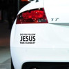 Do you follow jesus car sticker foreign trade Amazon Higher Source body sticker car sticker