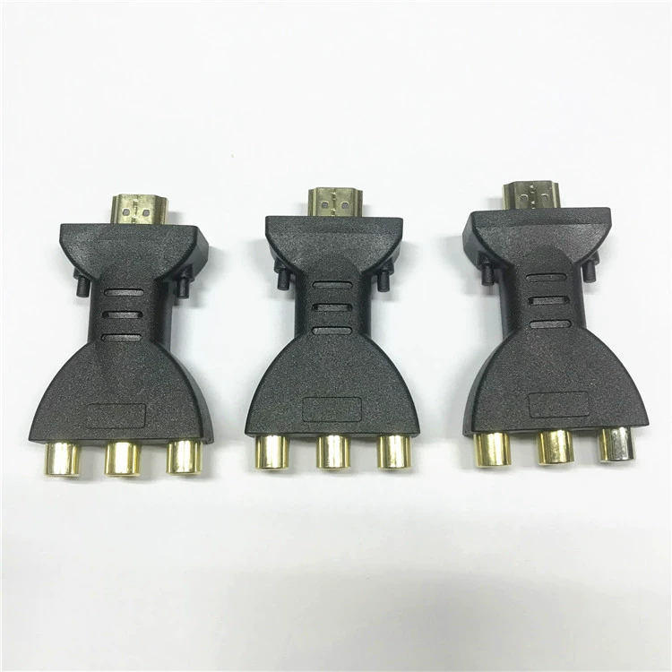 HDMI к AV красный и белый, HDMI к AV преобразователь HD HDMI к AV 3RCA rotor rotor rotor