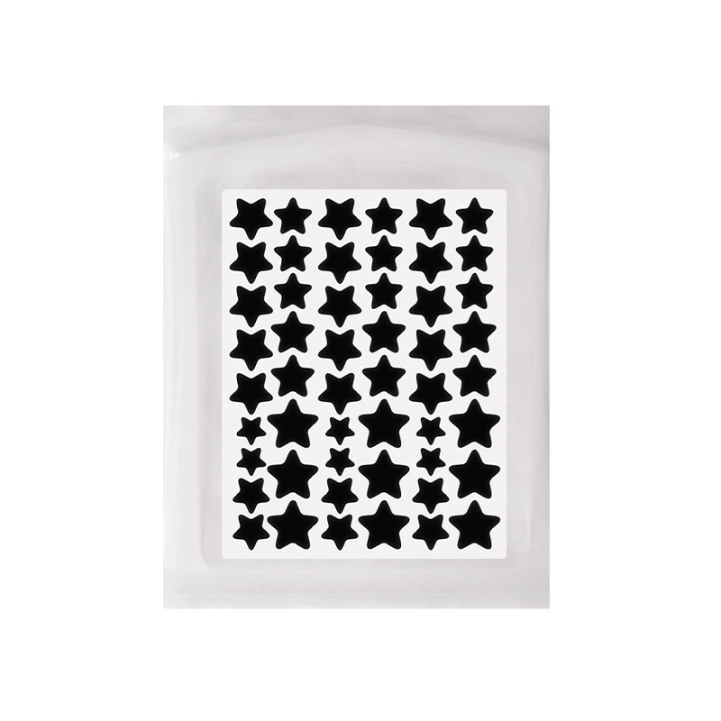 Подложки Acne Patch Genuine — наклейки для акне Hydrocolloid звезды, 40–51 шт, цветной консилер