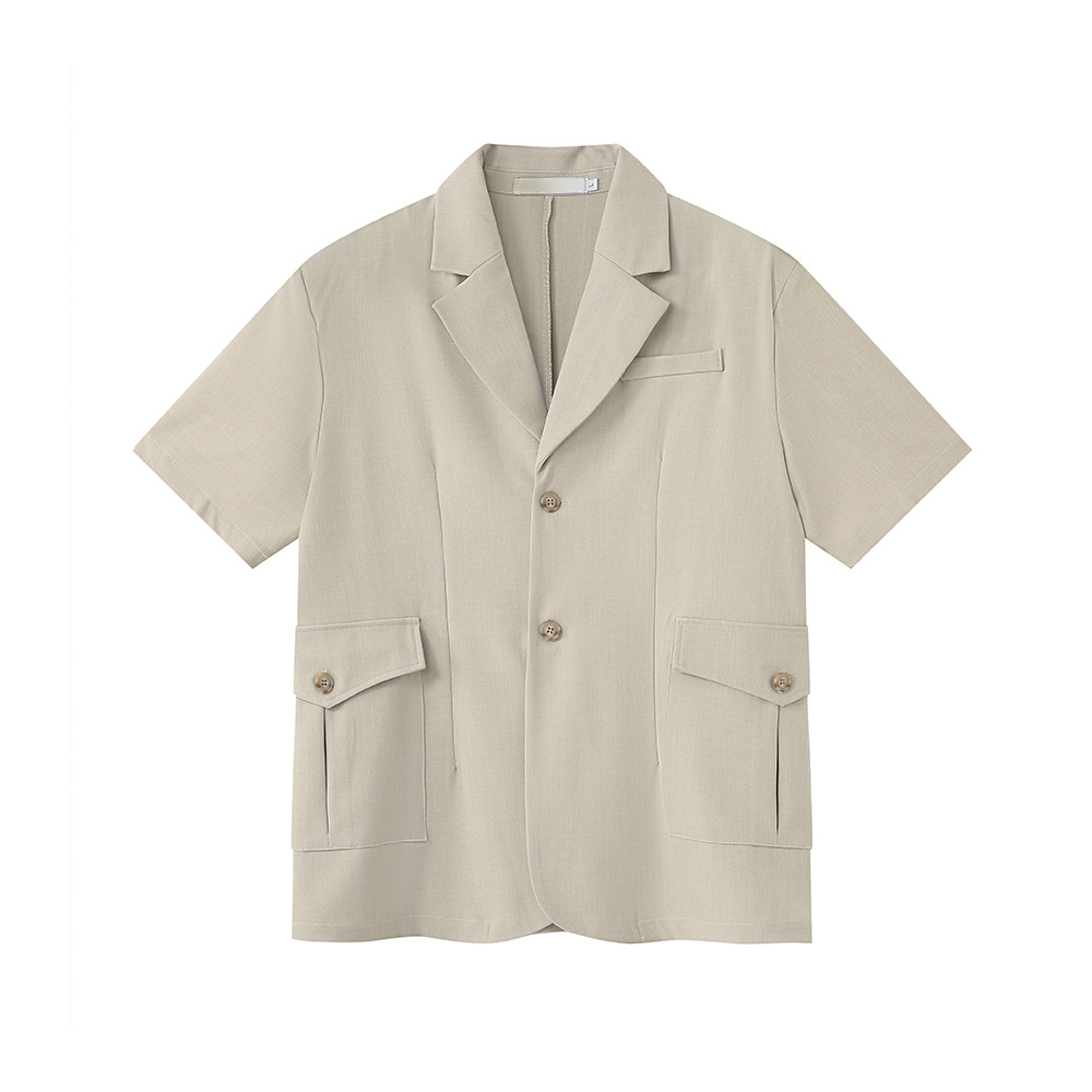 MTLCLOTHES Hombres| 2024 primavera nuevos productos de alta calidad elegante contorno temperamento pantalones de siete puntos de dos piezas de moda