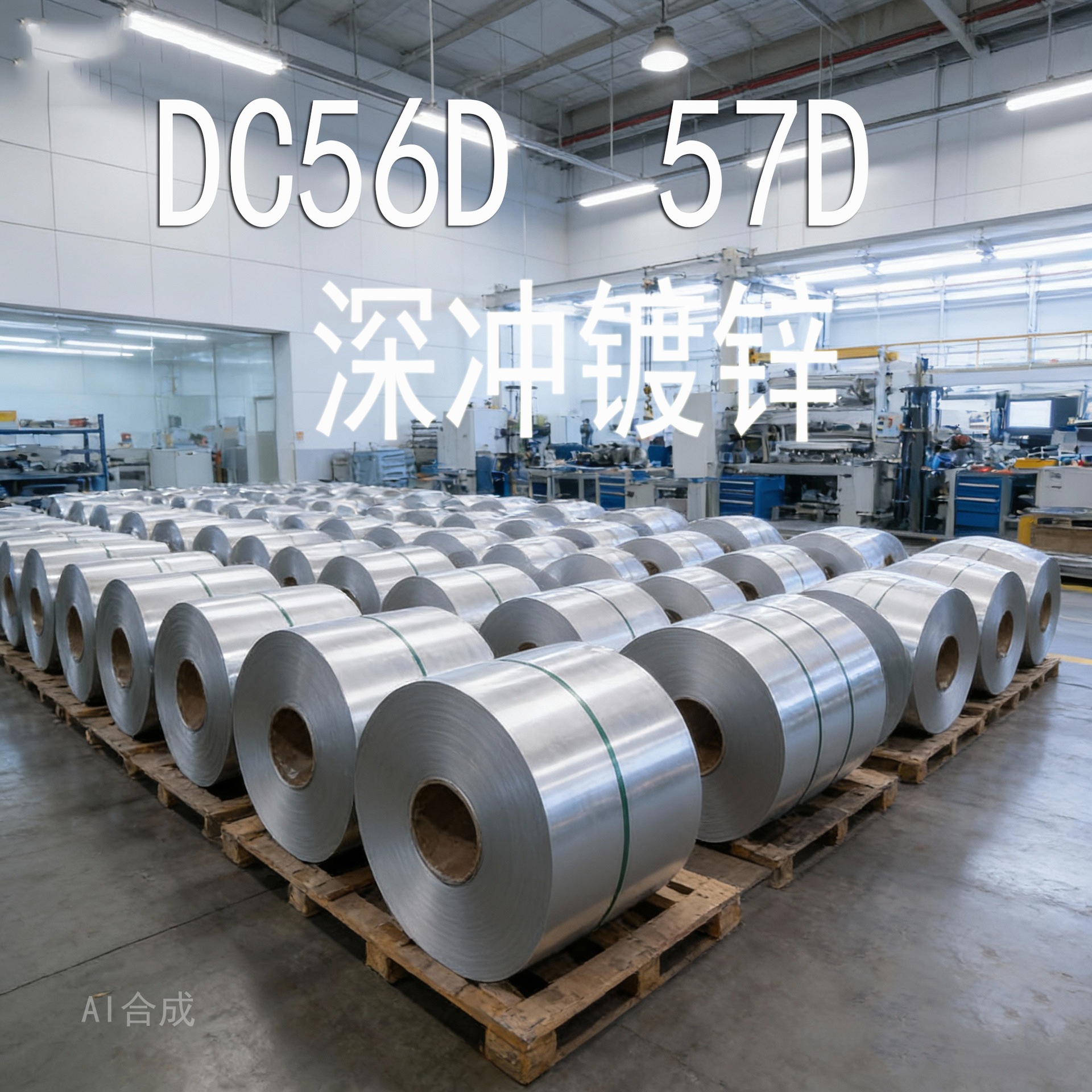 供应DC56D+ZM200高锌层超深冲热镀锌铝镁钢卷厂供按需切量大优惠