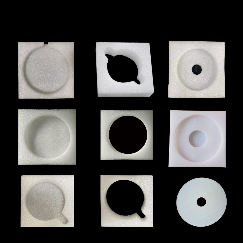 epe珍珠棉内托圆形异型玻璃燕窝泡沫包装内衬防震填充定位珍珠棉