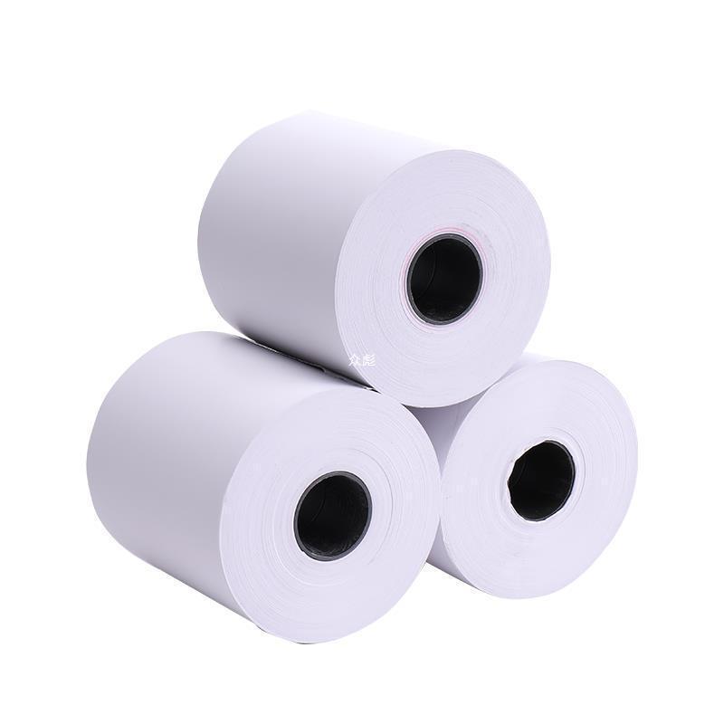 8080 금전등록기 용지 50롤, 80X80 감열지, 80MM 인쇄지, 주방 금전등록기 감열 영수증 기계용 소형 롤.