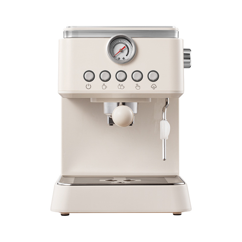 Máquina Espresso Máquina de café italiano Máquina de café semiautomática doméstica pequeña 20Bar Máquina de café de infusión de leche transfronteriza image 7