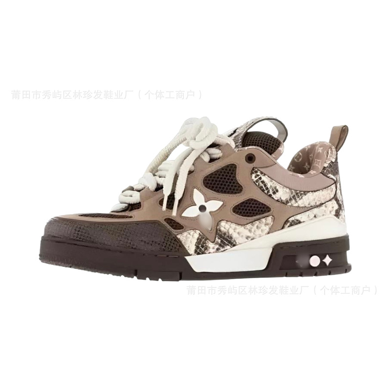 Zapatos de entrenador de burro, zapatos de suela gruesa, zapatos de pareja transpirables, zapatos de skate para hombres, zapatos deportivos para hombres y mujeres.